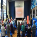 Church members meeting - after Sunday morning service